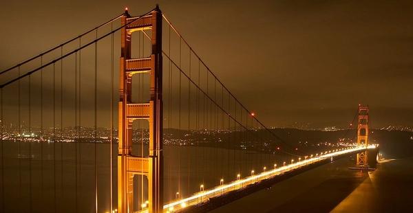 Se inauguró puente de San Francisco en California-0