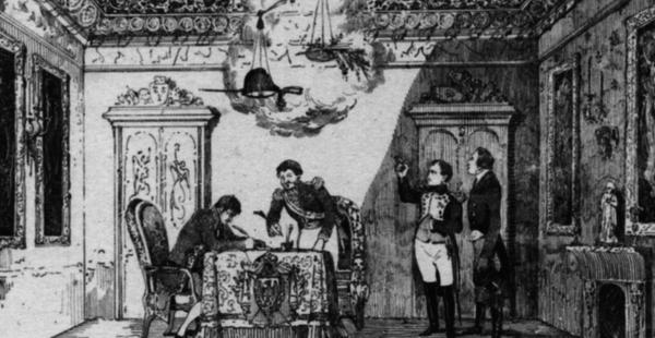 Se firmó el Tratado de Fontainebleau-0