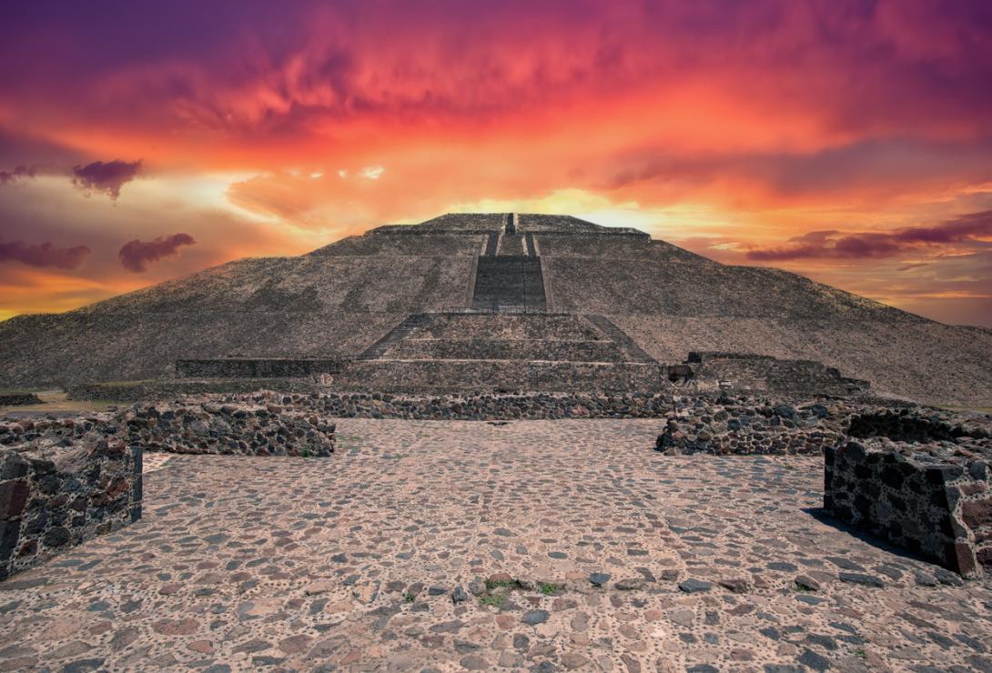 Teotihuacán: descubren el misterioso origen de un río de mercurio que corre por debajo de las pirámides-0